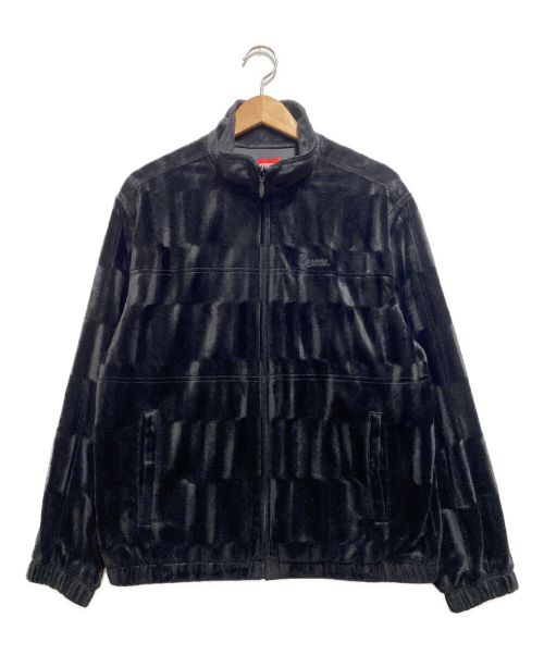 SUPREME（シュプリーム）SUPREME (シュプリーム) Velour Track Jacket ブラック サイズ:Sの古着・服飾アイテム