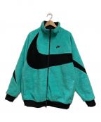 NIKEナイキ）の古着「BIG SWOOSH BOA JACKET」｜ブルー