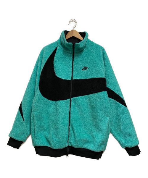 NIKE（ナイキ）NIKE (ナイキ) BIG SWOOSH BOA JACKET ブルー サイズ:Lの古着・服飾アイテム