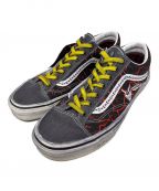 VANS×STRANGER THINGSバンズ×ストレンジャーシングス）の古着「OLD SCHOOL」｜ブラック×レッド