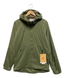 MAMMUT（マムート）の古着「Alpha IN Hooded Jacket」｜グリーン