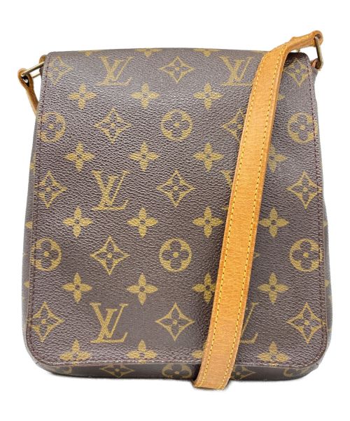 LOUIS VUITTON（ルイ ヴィトン）LOUIS VUITTON (ルイ ヴィトン) ミュゼットサルサ ショートストラップ ブラウンの古着・服飾アイテム