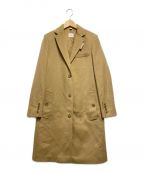BURBERRY LONDONバーバリーロンドン）の古着「カシミヤ混ロングコート」｜ベージュ