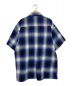 CalTop (キャルトップ) オンブレチェックシャツ ブルー サイズ:XL：3980円