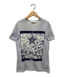 Christian Dior（クリスチャン ディオール）の古着「FANTAISIE TAROT LETOILE Tシャツ」｜ホワイト