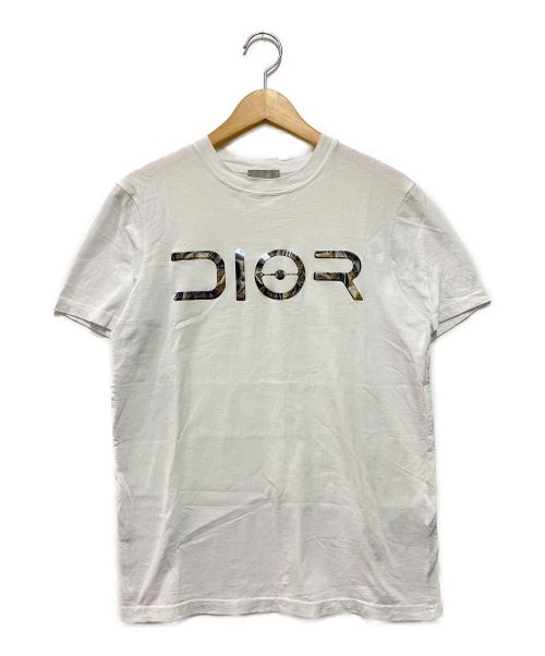 DIOR HOMME（ディオール オム）DIOR HOMME (ディオール オム) SORAYAMA LOGO T-SHIRT ホワイト サイズ:XXSの古着・服飾アイテム