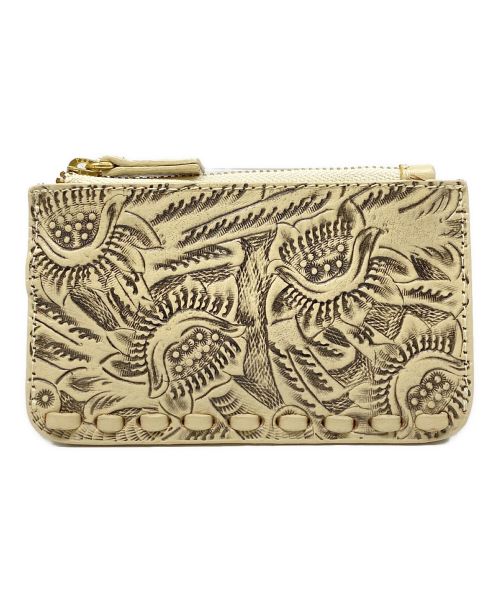 Carving Tribes（カービングトライブス）Carving Tribes (カービングトライブス) CT Key Pouch アイボリーの古着・服飾アイテム