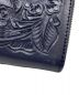 中古・古着 Carving Tribes (カービングトライブス) Zipped Wallet ネイビー：3980円