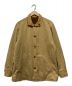 中古・古着 lobo by pendleton (ロボ バイ ペンドルトン) 70’ｓ STAND COLLAR WOOL × COTTON TWILL REVERSIBLE JACKET ブラウン サイズ:М：5800円