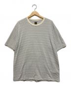 BATONERバトナ―）の古着「23SS TORNADE COTTON BORDER T-SHIRT」｜アイボリー