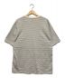 BATONER (バトナ―) 23SS TORNADE COTTON BORDER T-SHIRT アイボリー サイズ:2：3980円