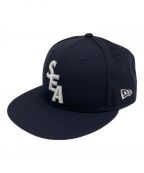 WIND AND SEA×New Era×IT'S A LIVINGウィンド アンド シー×ニューエラ×イッツ ア リビング）の古着「LOW PROFILE 59 FIFTY CAP」｜ネイビー