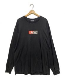 GOD SELECTION XXX（ゴッドセレクショントリプルエックス）の古着「JOKER LS CREW NECK」｜ブラック