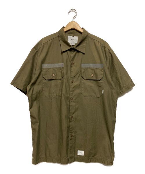 WTAPS（ダブルタップス）WTAPS (ダブルタップス) DECK SS / SHIRT. COTTON. SATIN カーキ サイズ:4の古着・服飾アイテム