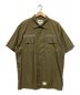 WTAPS（ダブルタップス）の古着「DECK SS / SHIRT. COTTON. SATIN」｜カーキ