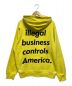 SUPREME (シュプリーム) Illegal Business Hooded Sweatshirt イエロー サイズ:М：9000円