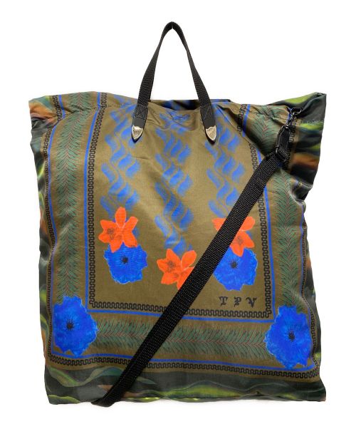 TOGA ARCHIVES（トーガアーカイブス）TOGA ARCHIVES (トーガアーカイブス) PRINT TOTE BAG GREENの古着・服飾アイテム