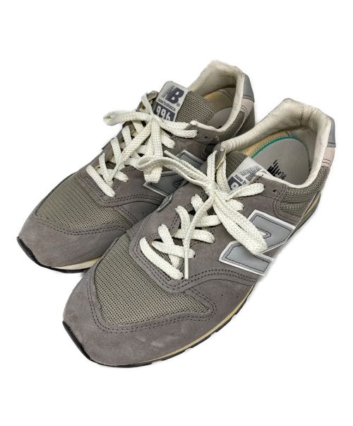 NEW BALANCE（ニューバランス）NEW BALANCE (ニューバランス) ヴィンテージ加工 35th anniversary width D グレー サイズ:US9の古着・服飾アイテム