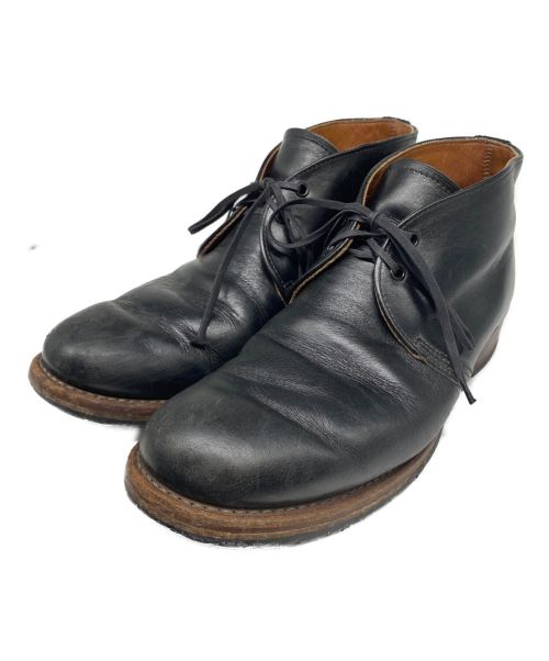 RED WING（レッドウィング）RED WING (レッドウィング) BECKMAN CHUKKA BOOTS ブラック サイズ:28.5cmの古着・服飾アイテム