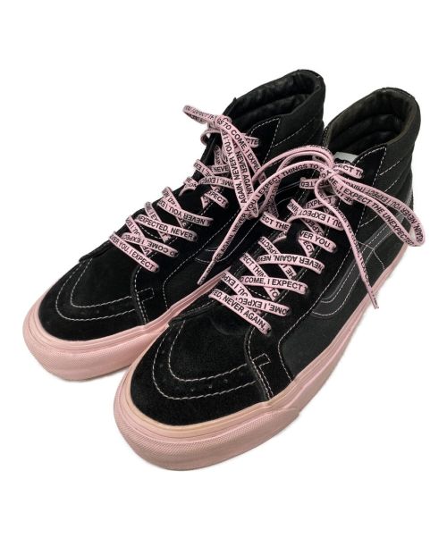 VANS（バンズ）VANS (ヴァンズ) anti social social CLUB (アンチソーシャルソーシャルクラブ) DOVER STREET MARKET (ドーバー ストリート マーケット) スニーカー ブラック サイズ:27の古着・服飾アイテム