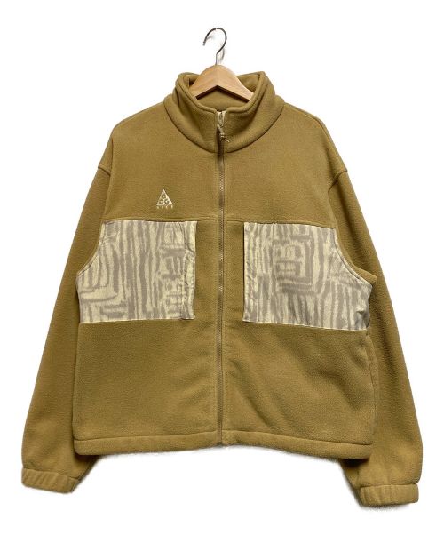 NIKE ACG（ナイキエージーシー）NIKE ACG (ナイキエージーシー) MICROFLEECE JAKETS ベージュ サイズ:Lの古着・服飾アイテム