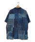 KUON (クオン) Boro Hawaiian Shirt ネイビー サイズ:L：12800円