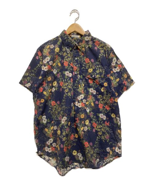 Engineered Garments（エンジニアド ガーメンツ）Engineered Garments (エンジニアド ガーメンツ) 花柄ボタンダウンシャツ ネイビー サイズ:Sの古着・服飾アイテム