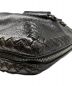 中古・古着 BOTTEGA VENETA (ボッテガベネタ) イントレチャートブリーフケース ブラック：59800円