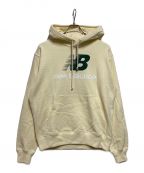 NEW BALANCEニューバランス）の古着「NB MADE Heritage Hoodie」｜ベージュ