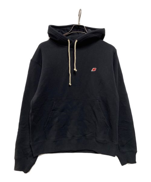 NEW BALANCE（ニューバランス）NEW BALANCE (ニューバランス) NB Made Sweat Hoodie ブラック サイズ:Mの古着・服飾アイテム