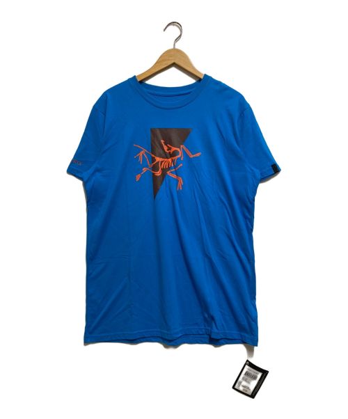 ARC'TERYX（アークテリクス）ARC'TERYX (アークテリクス) ボーダーTシャツ ブルー サイズ:L 未使用品の古着・服飾アイテム