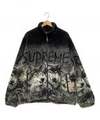 SUPREMEシュプリーム）の古着「Wolf Fleece Jacket」｜ブラック