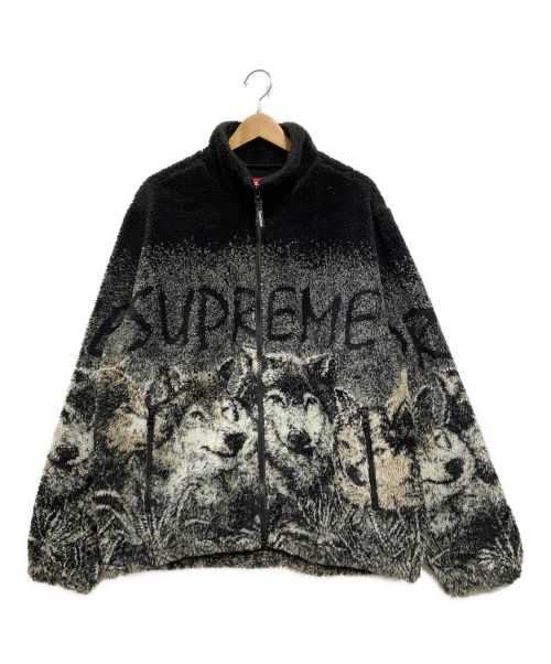 SUPREME（シュプリーム）SUPREME (シュプリーム) Wolf Fleece Jacket ブラック サイズ:Lの古着・服飾アイテム