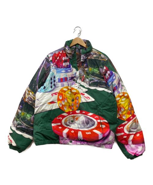 SUPREME（シュプリーム）SUPREME (シュプリーム) Casino Down Jacket グリーン サイズ:Sの古着・服飾アイテム