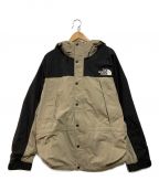 THE NORTH FACEザ ノース フェイス）の古着「Mountain Light Jacket」｜ブラック×ベージュ