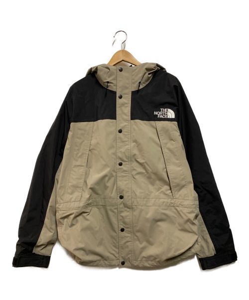 THE NORTH FACE（ザ ノース フェイス）THE NORTH FACE (ザ ノース フェイス) Mountain Light Jacket ブラック×ベージュ サイズ:XLの古着・服飾アイテム