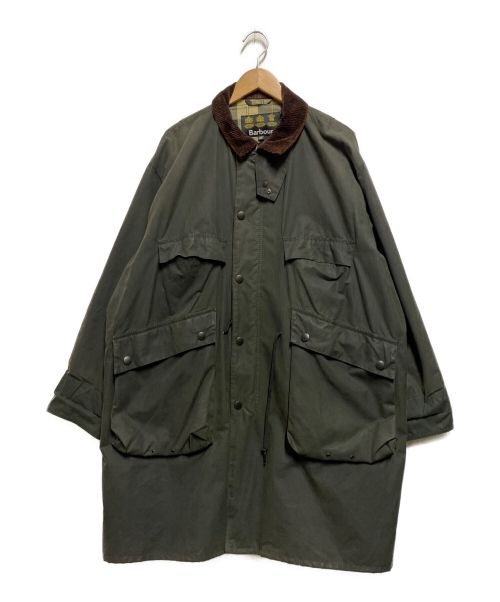 Barbour（バブアー）Barbour (バブアー) KAPTAIN SUNSHINE (キャプテンサンシャイン) Stand collar Traveller coat グリーン サイズ:40の古着・服飾アイテム