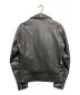 Schott (ショット) LAMBSKIN DOUBLE RIDERS ブラック サイズ:34：32800円