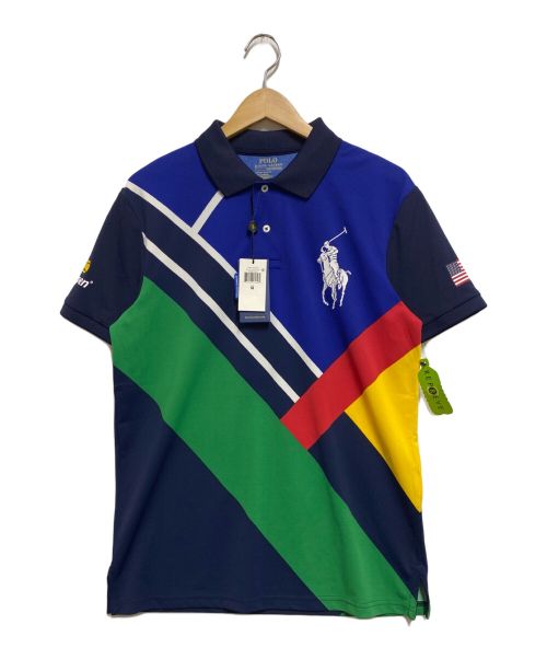 POLO RALPH LAUREN（ポロ・ラルフローレン）POLO RALPH LAUREN (ポロ・ラルフローレン) US ORPENポロシャツ ネイビー サイズ:М 未使用品の古着・服飾アイテム