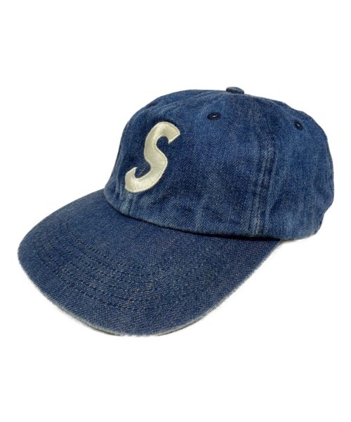 SUPREME（シュプリーム）SUPREME (シュプリーム) Kevlar Denim S Logo 6-Panel インディゴの古着・服飾アイテム