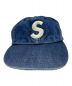 SUPREME (シュプリーム) Kevlar Denim S Logo 6-Panel インディゴ：8800円