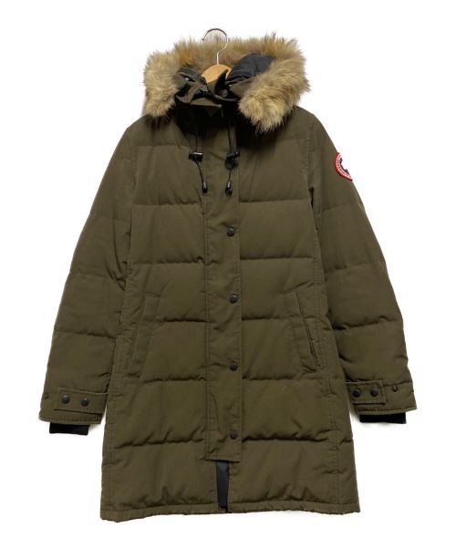 CANADA GOOSE（カナダグース）CANADA GOOSE (カナダグース) MACKENZIE PARKA カーキ サイズ:Sの古着・服飾アイテム