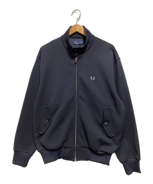 FRED PERRY（フレッドペリー）FRED PERRY (フレッドペリー) Jersey Harrington Jacket ブラック サイズ:Sの古着・服飾アイテム