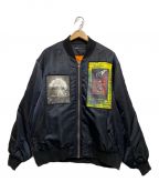 NCSエヌシーエス）の古着「BREAK OUT MA-1 JACKET」｜ブラック