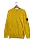 STONE ISLAND（ストーンアイランド）の古着「Knit Pocket Sweater」｜イエロー