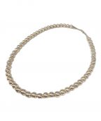 HARPOハルポ）の古着「Silver Boule Necklace」