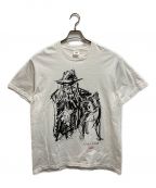 SUPREME×YOHJI YAMAMOTOシュプリーム×ヨウジヤマモト）の古着「Scribble Portrai Tee」｜ホワイト