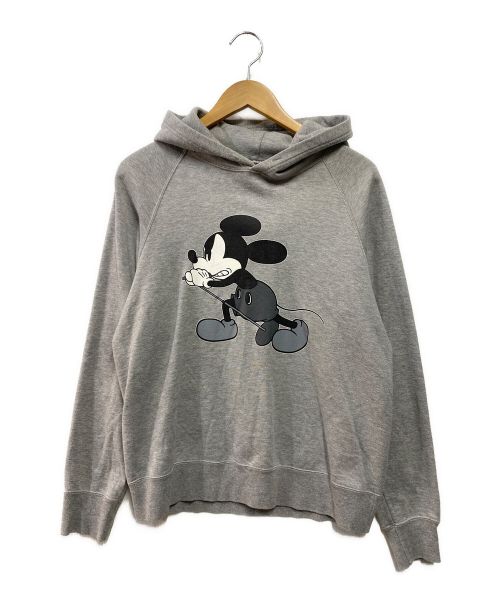 NUMBER (N)INE（ナンバーナイン）NUMBER (N)INE (ナンバーナイン) DISNEY (ディズニー) パーカー グレー サイズ:2の古着・服飾アイテム