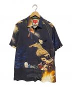 SUPREMEシュプリーム）の古着「Firecracker Rayon Shirt」｜ブラック