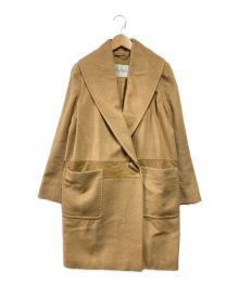 MaxMara（マックスマーラ）の古着「キャメルコート」｜ベージュ